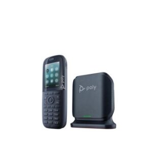 2200-86850-001 Polycom - Rove 30 4-Lines 2.4-inch LCD Bluetooth DECT Handset VoIP Phone with Rove B2 Single-Cell IP Base Station