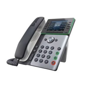 2200-87010-025 Polycom - Edge E350 8-Lines Dual-Port Ethernet 3.5-inch LCD Bluetooth Wi-Fi VoIP Phone