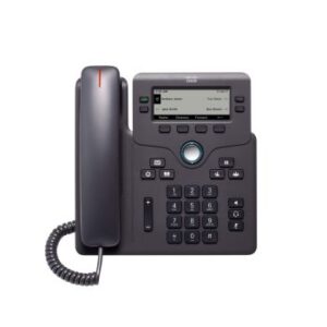 CP-6841-3PW-NA-K9= Cisco - 6841 4-Lines Dual-Port Ethernet 3.5-inch Monochrome LCD VoIP Phone