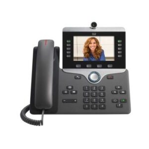 CP-8845-3PCC-K9= Cisco - 8845 5-Lines Dual-Port Ethernet 5-inch LCD Bluetooth Video IP Phone