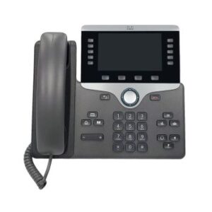 CP-8851-K9= Cisco - 8851 5-Lines Dual-Port Ethernet 5-inch LCD Bluetooth IP Phone