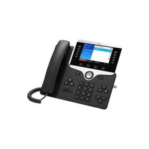 CP-8861-3PW-NA-K9= Cisco - 8861 5-Lines Dual-Port Ethernet 5-inch LCD Bluetooth Wi-Fi VoIP Phone