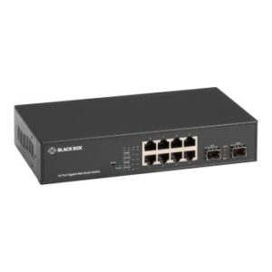 LGB710A | Black Box LGB700 Series Web Smart Gigabit Ethernet Switch switch 10 ports smart TAA Compliant