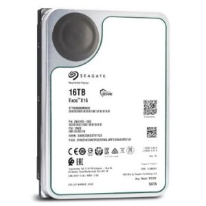ST16000NM000G | Seagate Exos X16 16TB SATA 6Gb/s 7200RPM (512e/4Kn SED) 3.5-inch Internal Hard Drive
