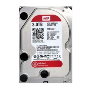 WD30EFRX-68AX9N0 | Western Digital Red 3TB SATA 6Gb/s 5400RPM 64MB Cache 3.5-inch Internal Hard Drive