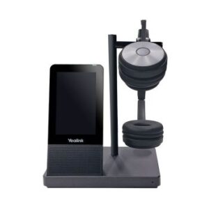WH66-DUAL-UC Yealink - 4-inch Multi-Touch Screen Bluetooth Wireless DECT Headset